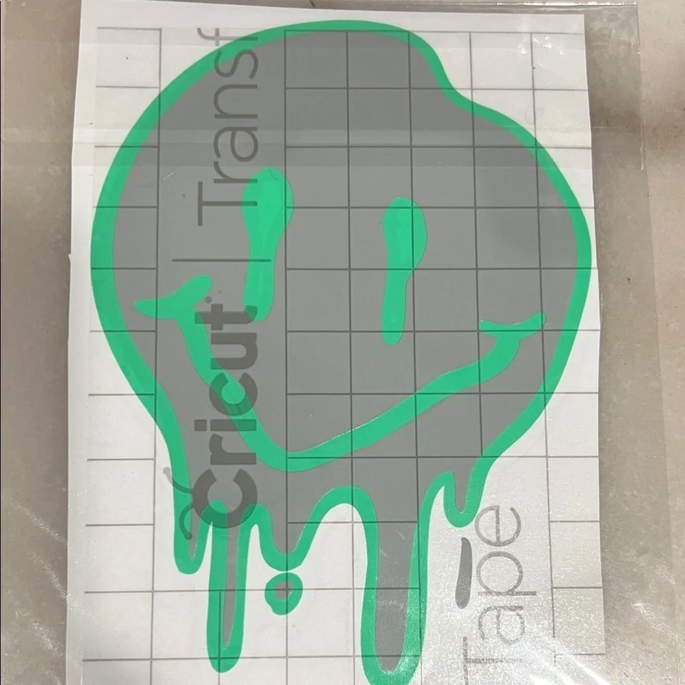 Green Antisocial Club and Smile Emoji Wall Decals